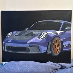 Porsche Viola Purple GT3 RS Painting